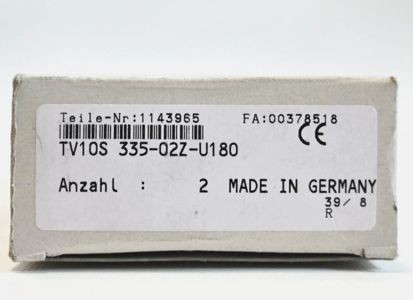 TV10S 335-02Z-U180 Schmersal Sicherheitsschalter 2 Kontakte 500VAC 6kV